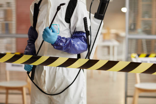 Professional Biohazard technician working in Flagler Beach, FL